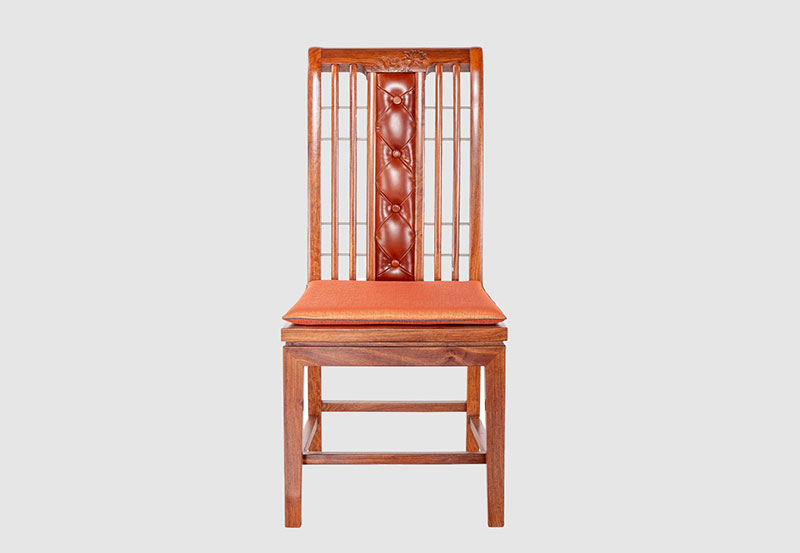 阳新芙蓉榭中式实木餐椅效果图